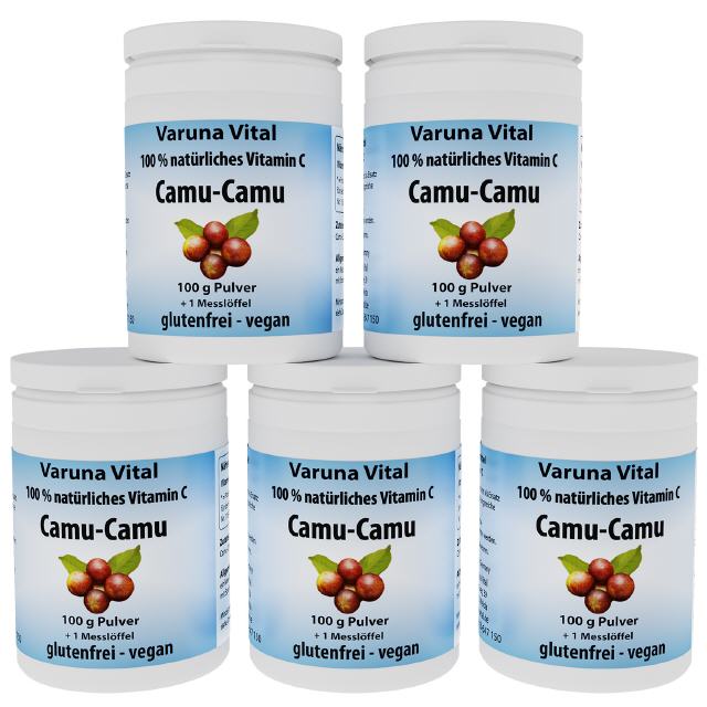 Camu-Camu 100 % nat. Vitamin C  5 mal 100 g Pulver 500 mg
