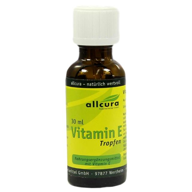 Vitamin E-Tropfen 30 ml  allcura