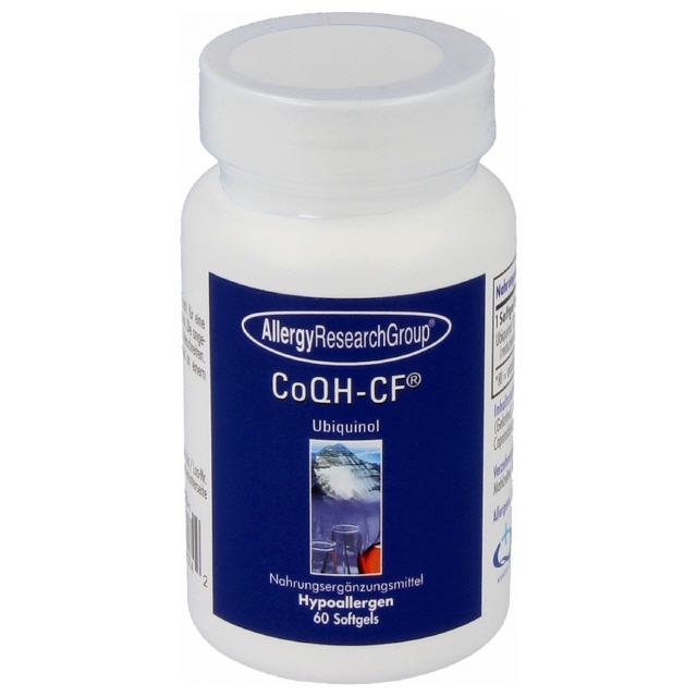 CoQH-CF™ Ubiquinol (Q10) 60 Softg. All. Res. Gro. / aktive, reduzierte Form (Ubiquinol)
