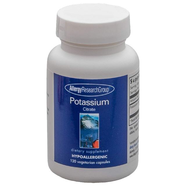 Kalium (Potassium) 99 mg 120 v. Kaps.  All.Res.Gr.