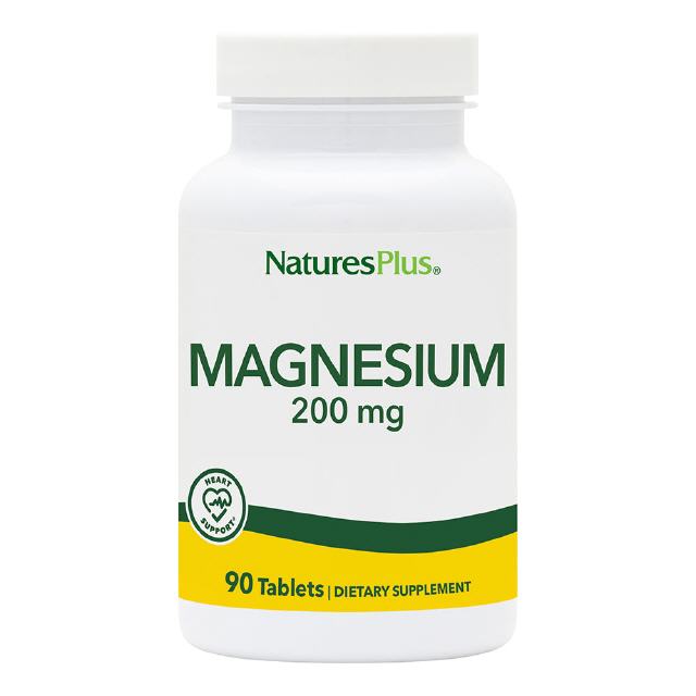 Magnesium 200 mg  90 Tabletten Natures Plus