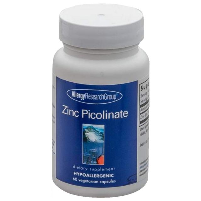 Zinc Picolinate 25 mg 60 veg. Kaps.  All. Res. Gr.