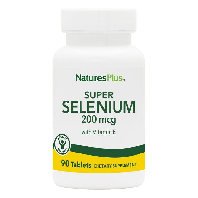 Super Selenium 200 µg  90 Tabl. Natures Plus