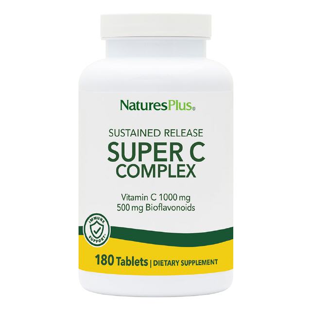 Super C Complex 1000 mg S/R 180 Tabl. Natures Plus