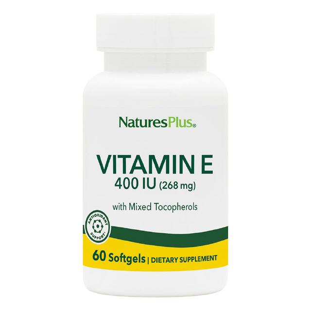 Vitamin E Mixed Tocopherol 400 IE Natures Plus