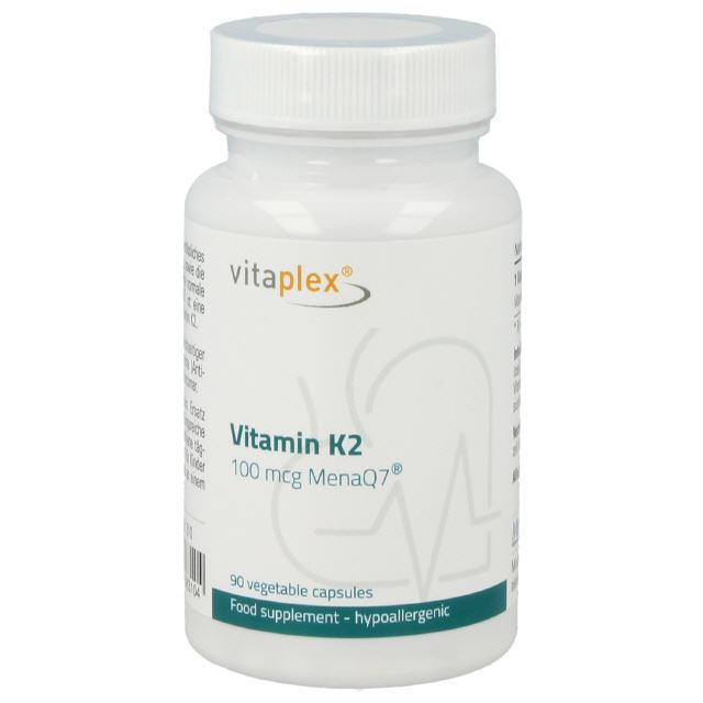 Vitamin K2 (MK-7) 100 µg  90 veg. Kapseln Vitaplex