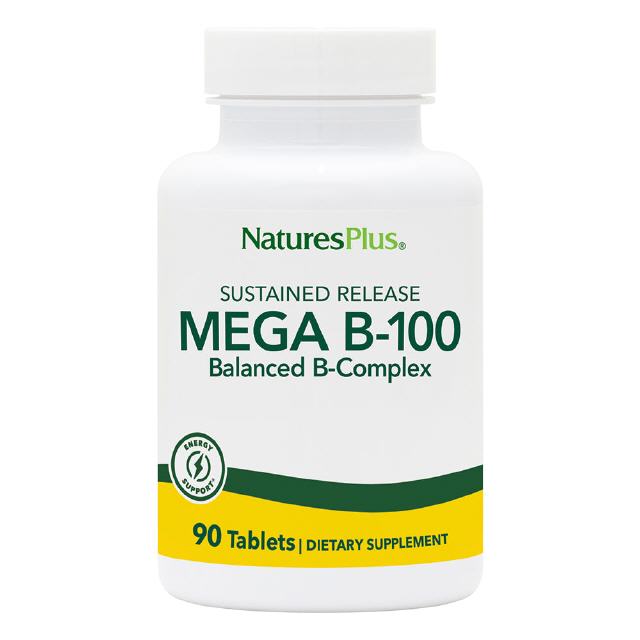 Mega B-100 mg S/R 90 Tabletten Natures Plus