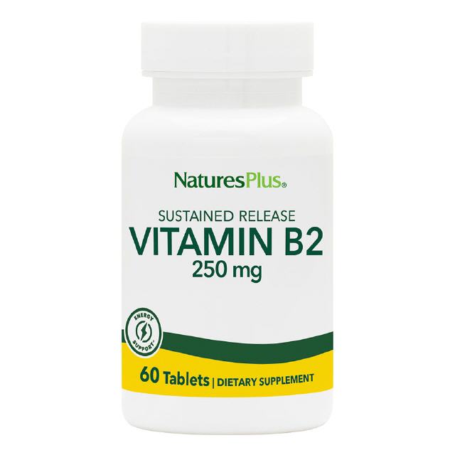Vitamin B2 250 mg 90 Tabletten Natures Plus
