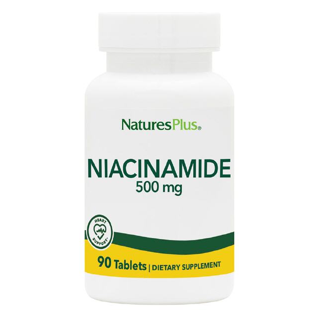 Niacinamide 500 mg  90 Tabletten Natures Plus