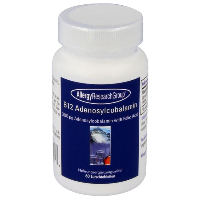 B12 Adenosylcobalam 3000 g 60 veg.Lutschtabl. Allergy Research Group