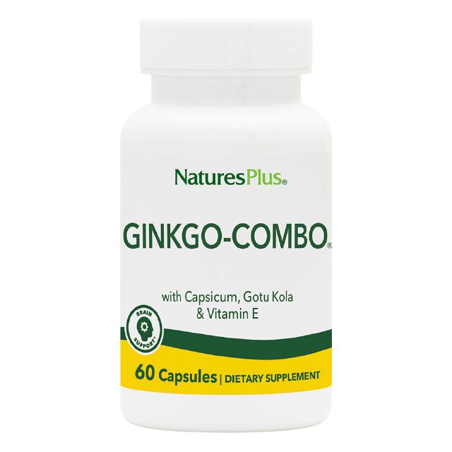 Ginkgo-Combo® 60 veg. Kapseln Natures Plus