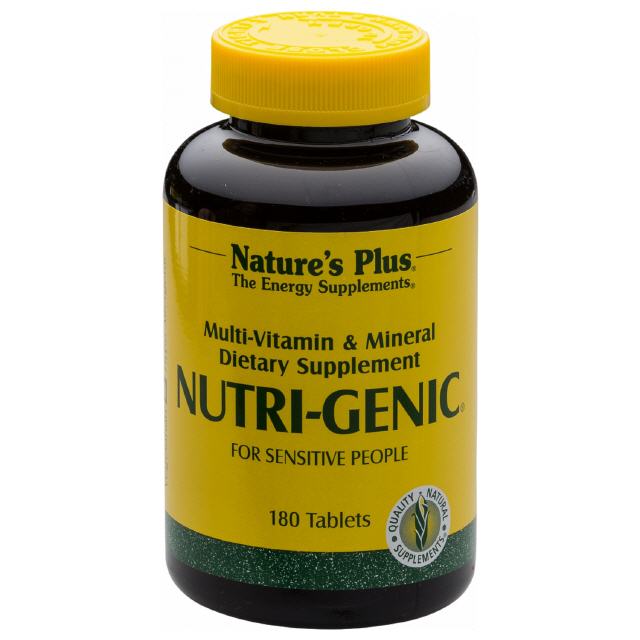 ohne Jod   Nutri-Genic®  180 Tabletten  Natures Plus