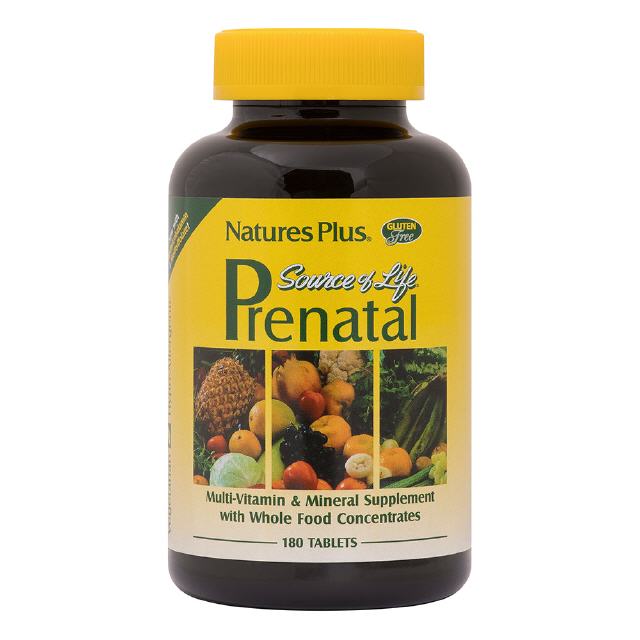 Source of Life Prenatal 180 Tabletten Natures Plus