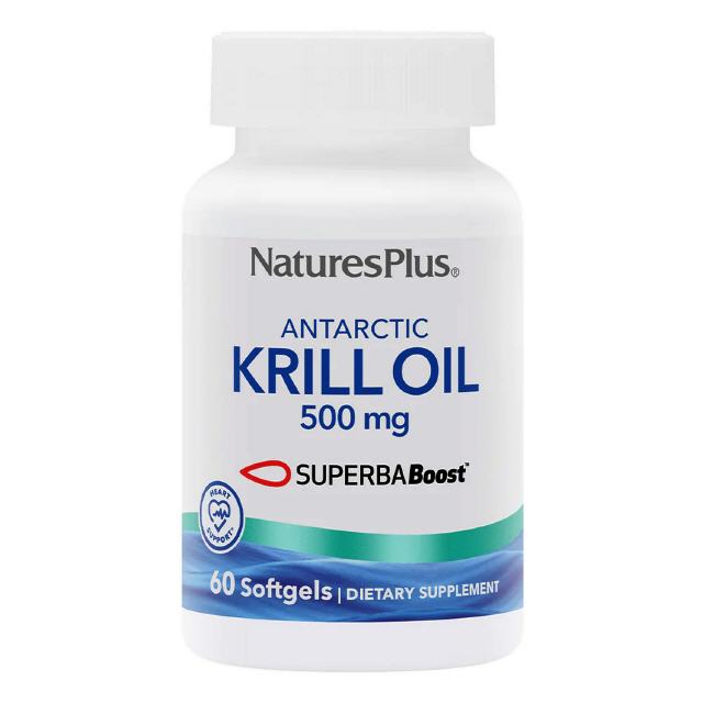 Antarctic Krill Oil 500 mg 60 Kapseln Natures Plus
