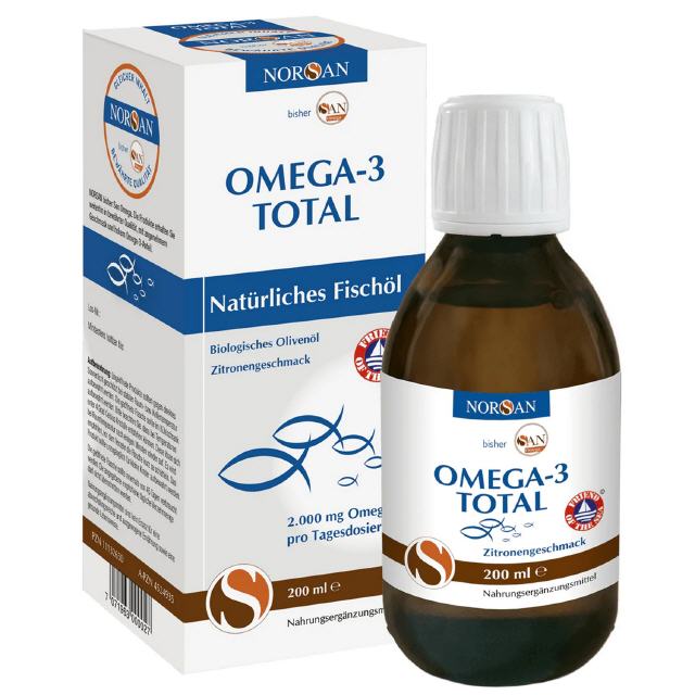 Omega-3 Total Öl 200 ml NORSAN
