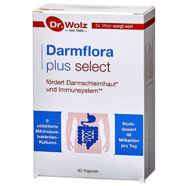 Darmflora plus® select 80 Kapseln Dr. Wolz