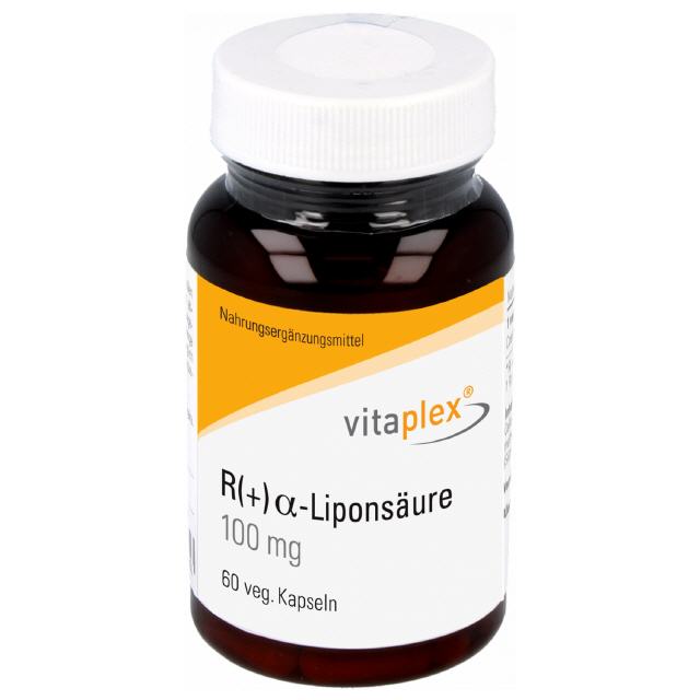 R(+) Alpha-Liponsäure 100 mg 60 Kapseln vitaplex
