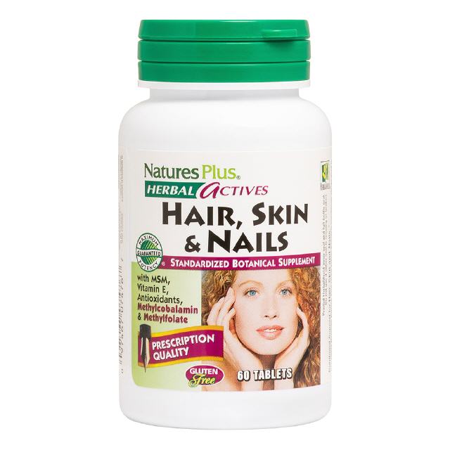 Hair, Skin & Nails 60 Tabletten Natures Plus