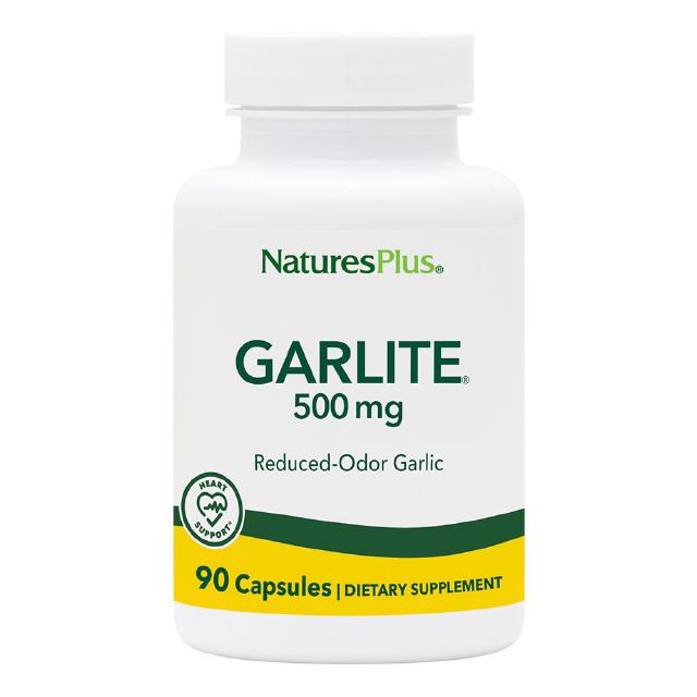 Garlite® 500 mg 90 veg. Kapseln Natures Plus