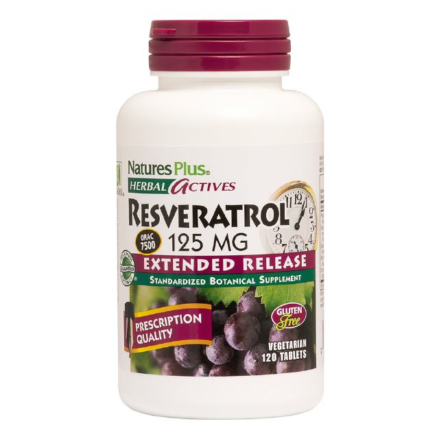 Resveratrol 125 mg 120 Tabletten Natures Plus