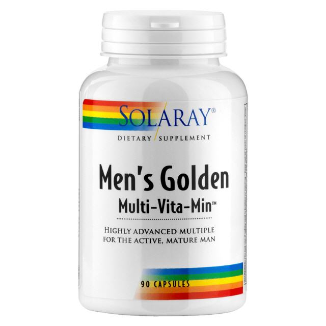 Men's Golden Multi-Vitamin 90 Kapseln SOLARAY