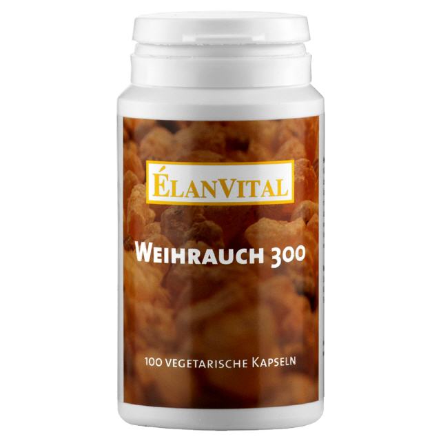 Weihrauch  300 mg  100 veg. Kapseln   ÉlanVital
